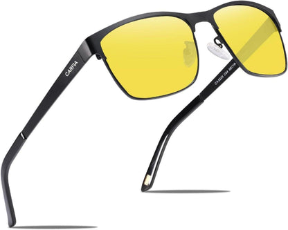 Herren Polarisierte Sport Sonnenbrille Metallrahmen UV