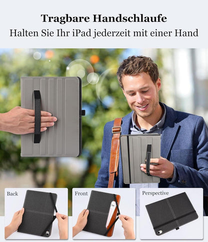 Hülle für iPad Air 6. Generation 11 Zoll M2, Air 5/Air 4 10,9 Zoll, PU