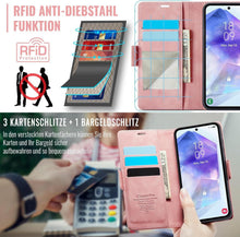 XYGLOW Samsung Galaxy A55 5G Handyhülle PU Leder Klapphülle