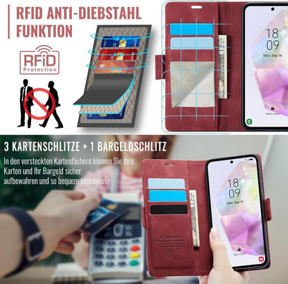 Samsung Galaxy A35 5G Handyhülle Klappbar mit RFID Schutz
