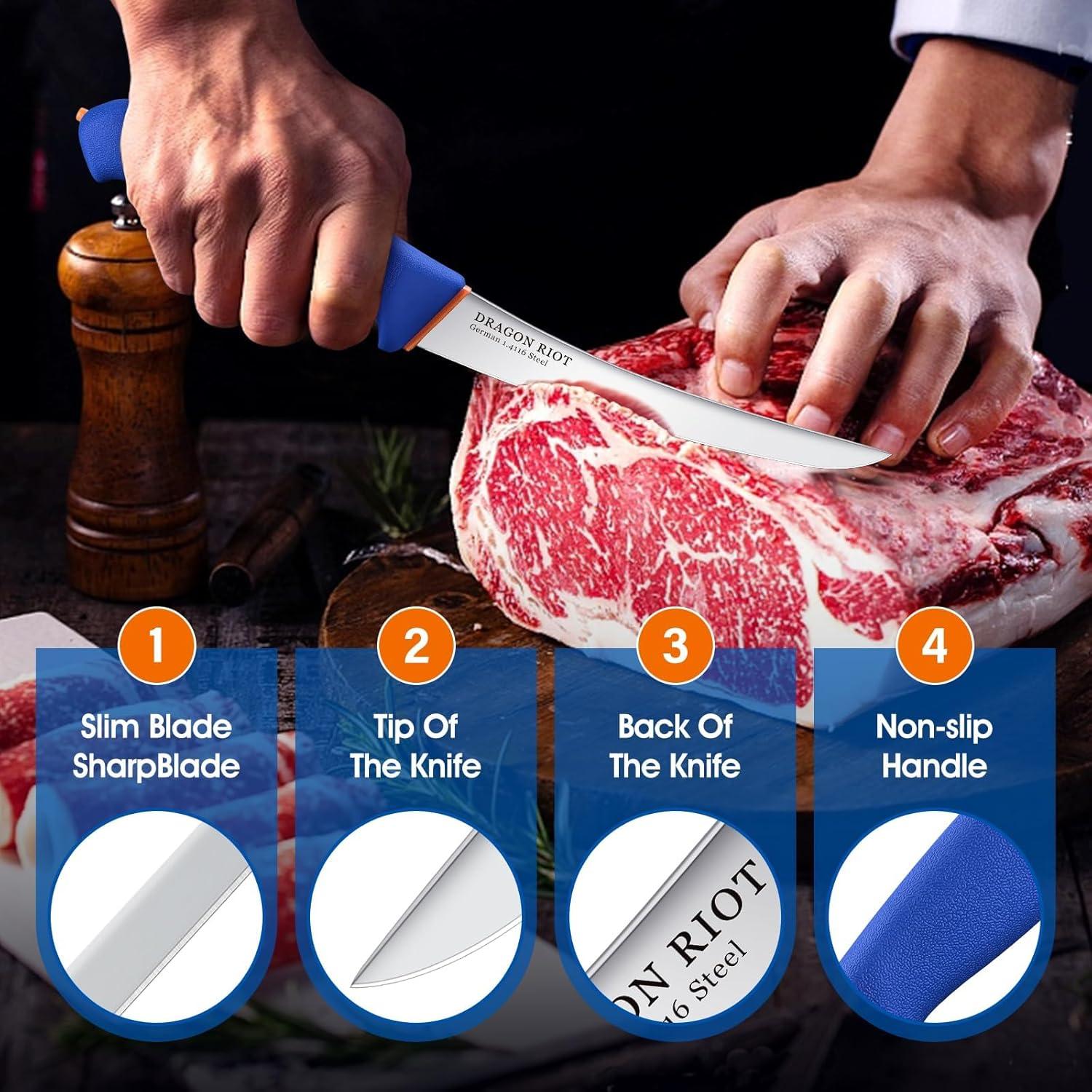 Ausbeinmesser profi 6 Zoll extrem scharf flexibel