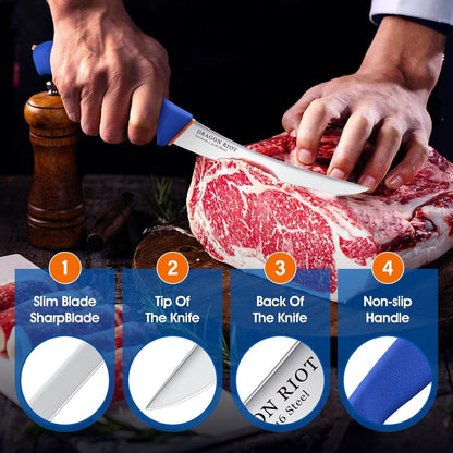 Ausbeinmesser profi 6 Zoll extrem scharf flexibel