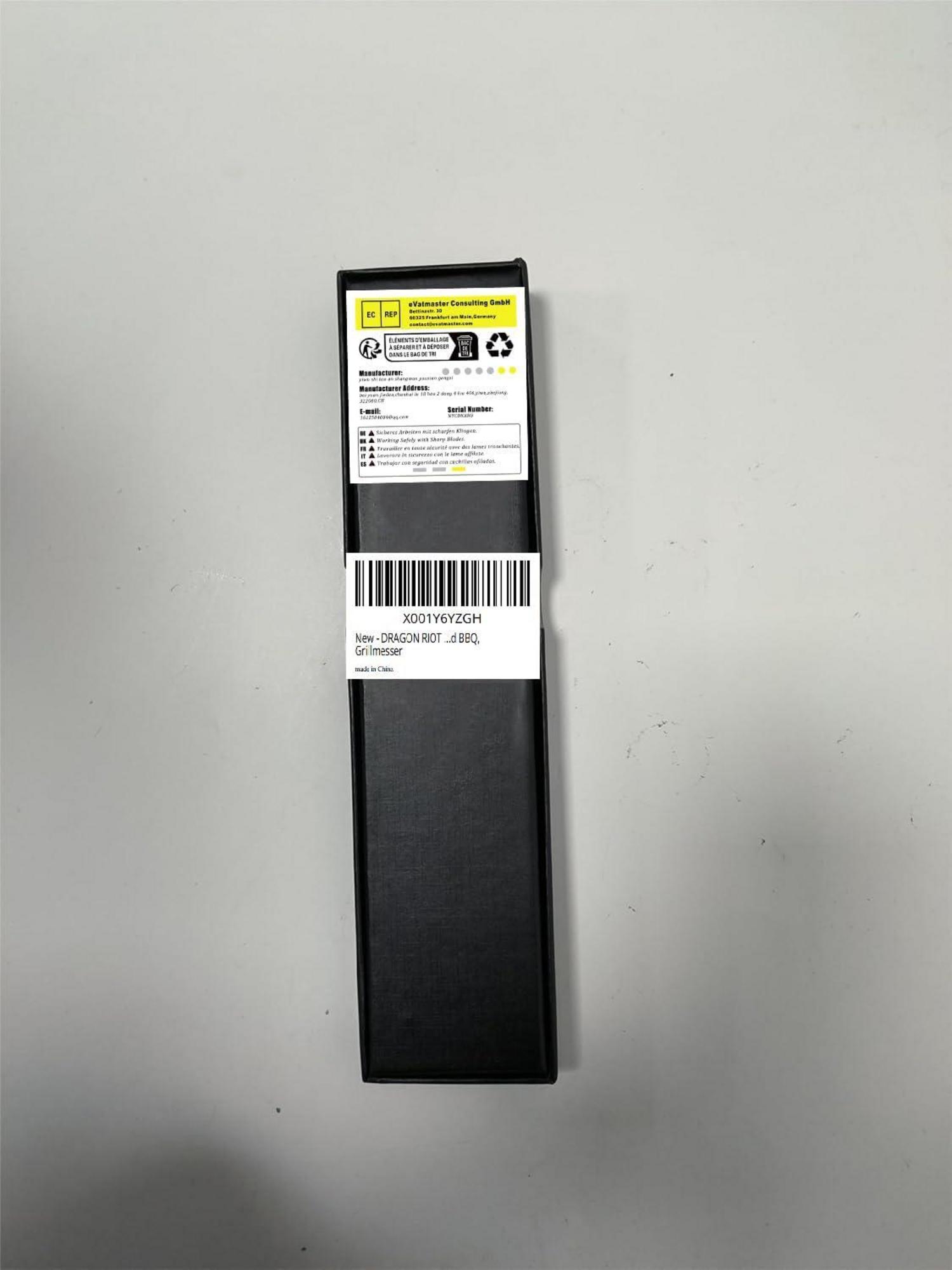 Metzgermesser profi extrem Scharf Tranchiermesser Grillmesser Blau 27cm