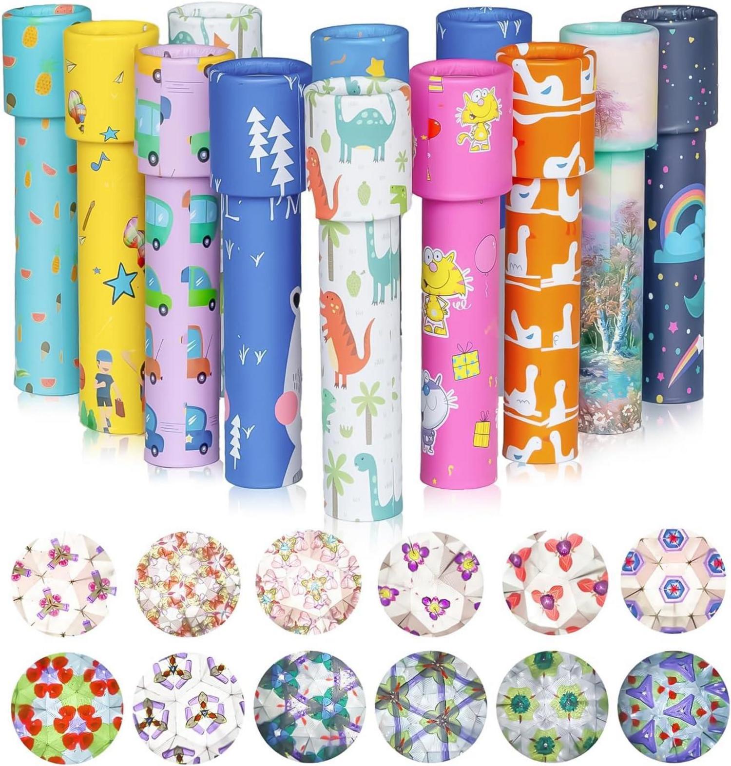12er Set Klassische Kaleidoskope Kindergeburtstag Weihnachten