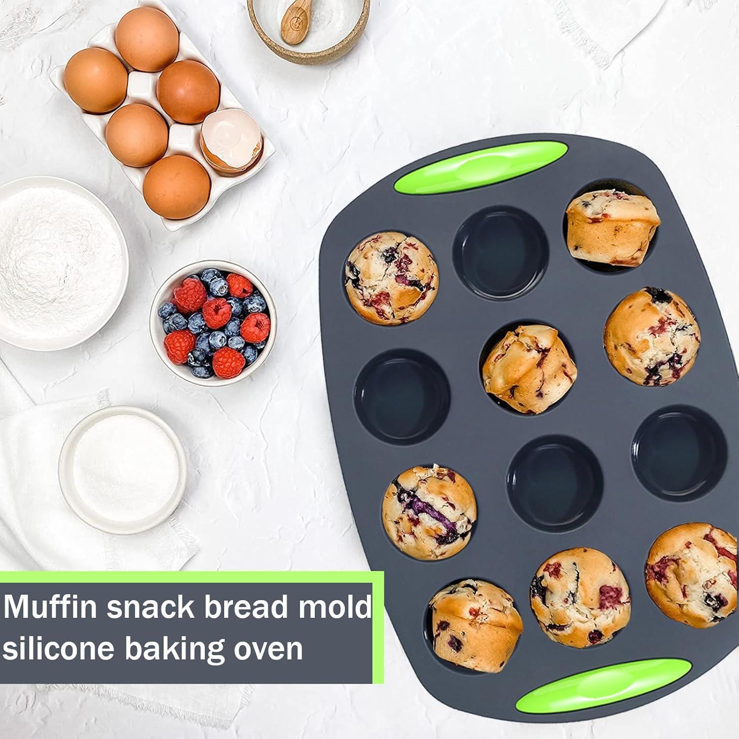 Silikon Mini Muffins Backform 12er Antihaft BPA frei