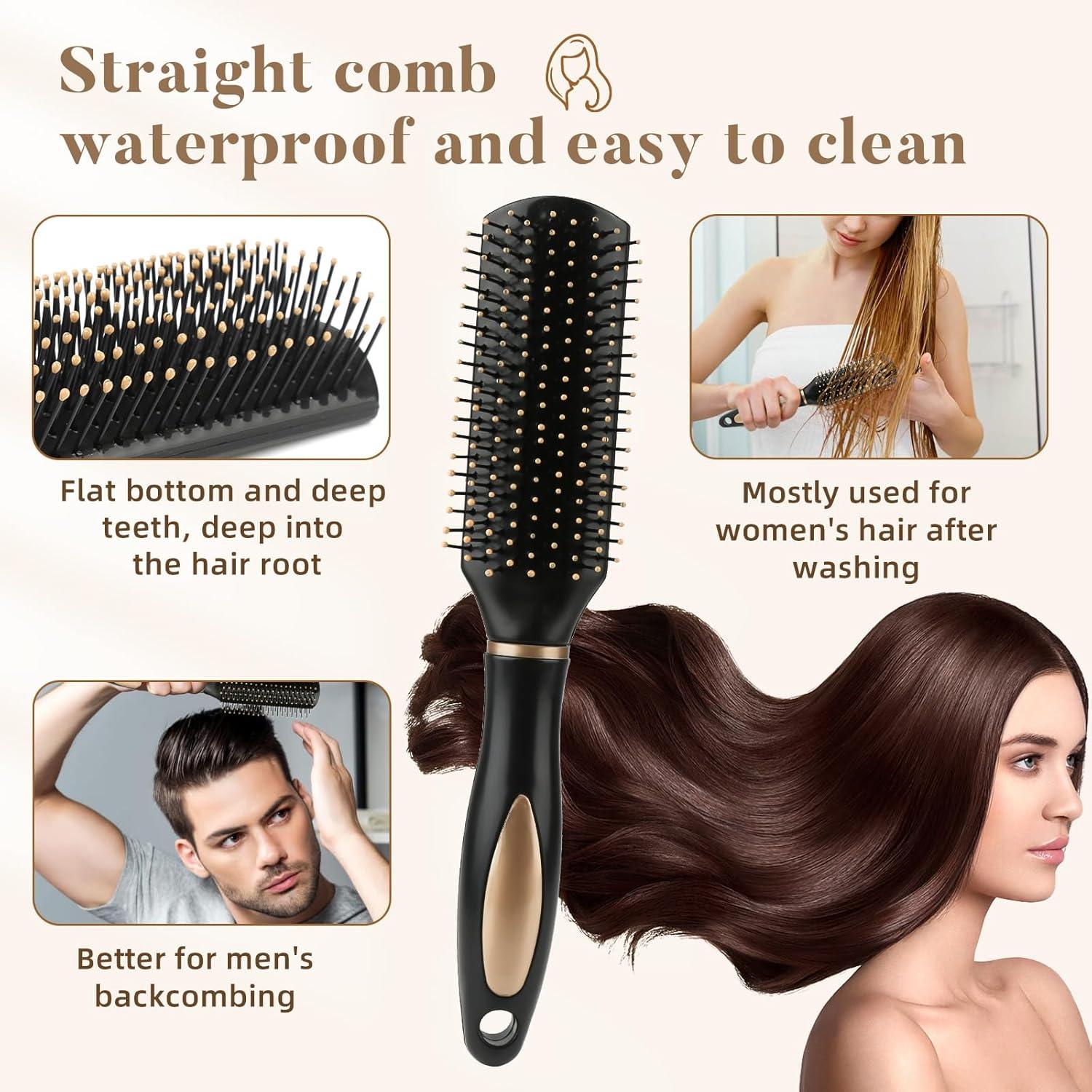 Haarbürste Set Antistatisch Massage Hairbrush für Männer