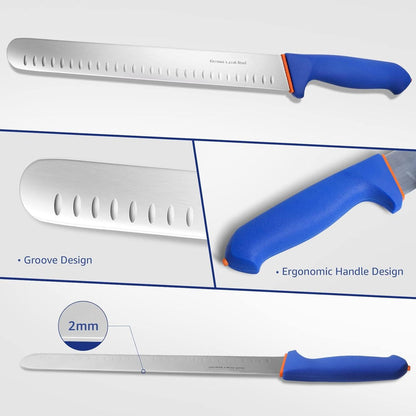 Schinkenmesser extrem scharf 30cm Küchenmesser für Fleisch