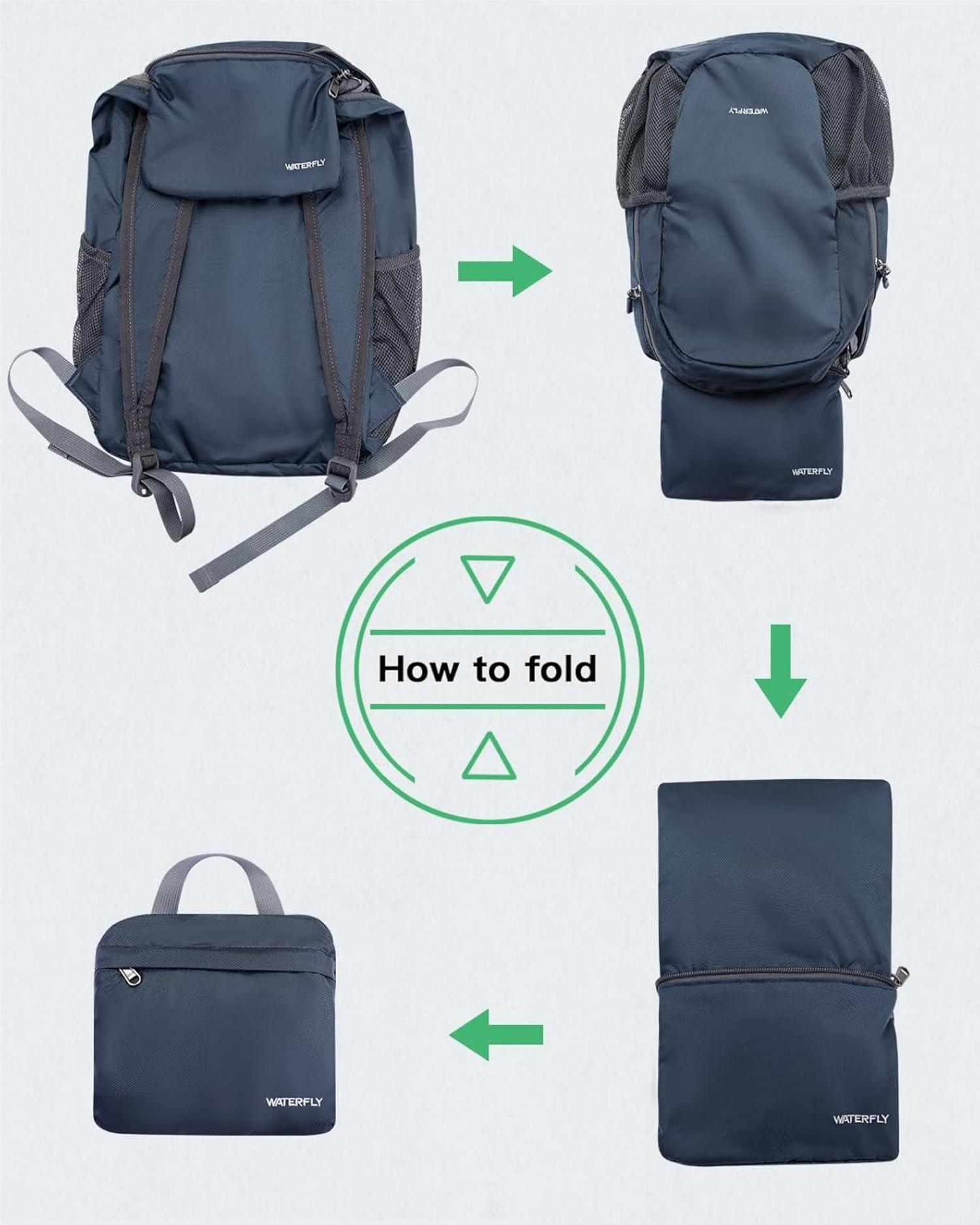 Ultraleichter Faltbarer Wanderrucksack 18L für Sport Outdoor Reisen