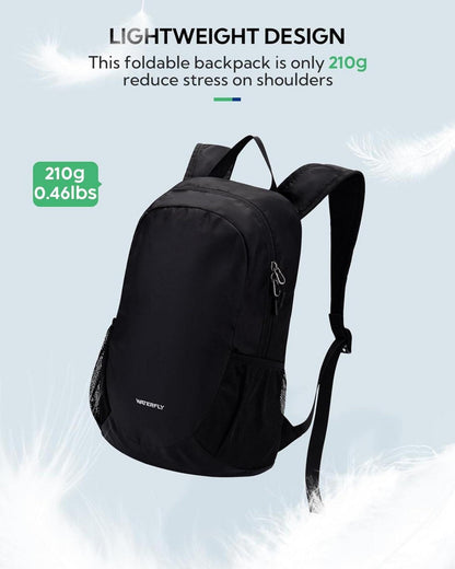 Ultraleichter Faltbarer 18L Rucksack für Outdoor Sport Wandern Reisen