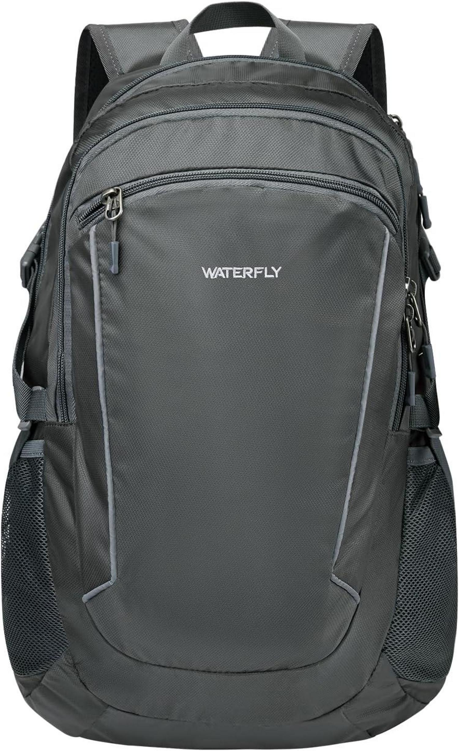 Leichter Faltbarer Wanderrucksack 28L Nassfach Outdoor Trekking