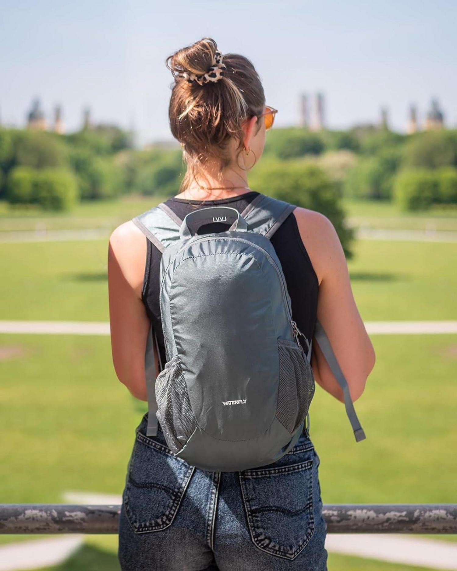 Ultraleichter Faltbarer Rucksack 18L für Outdoor Sport Reise Wandern