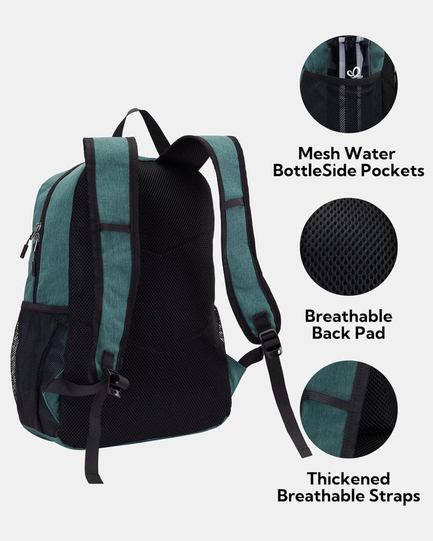 Faltbarer Leichter Wanderrucksack 20L mit Rückenbelüftung