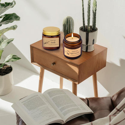 Bio Aromatherapie Kerzen 6er Pack Geschenkset für Frauen 3,5 Unzen