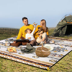 XXL Picknickdecke Wasserdicht Waschbar Strandmatte