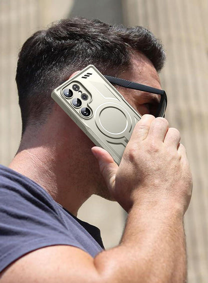 Samsung Galaxy S24 Ultra Hülle mit MagSafe und Kameraprotektion