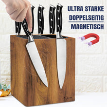 Dmore 2-in-1 Magnetischer Messerblock & Utensilienhalter