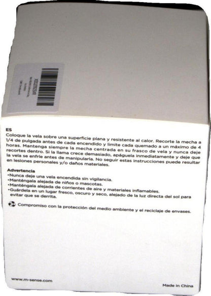 M&SENSE Kirschblüte Duftkerze 330g Natürlich Aromatherapie Entspannung Geschenk