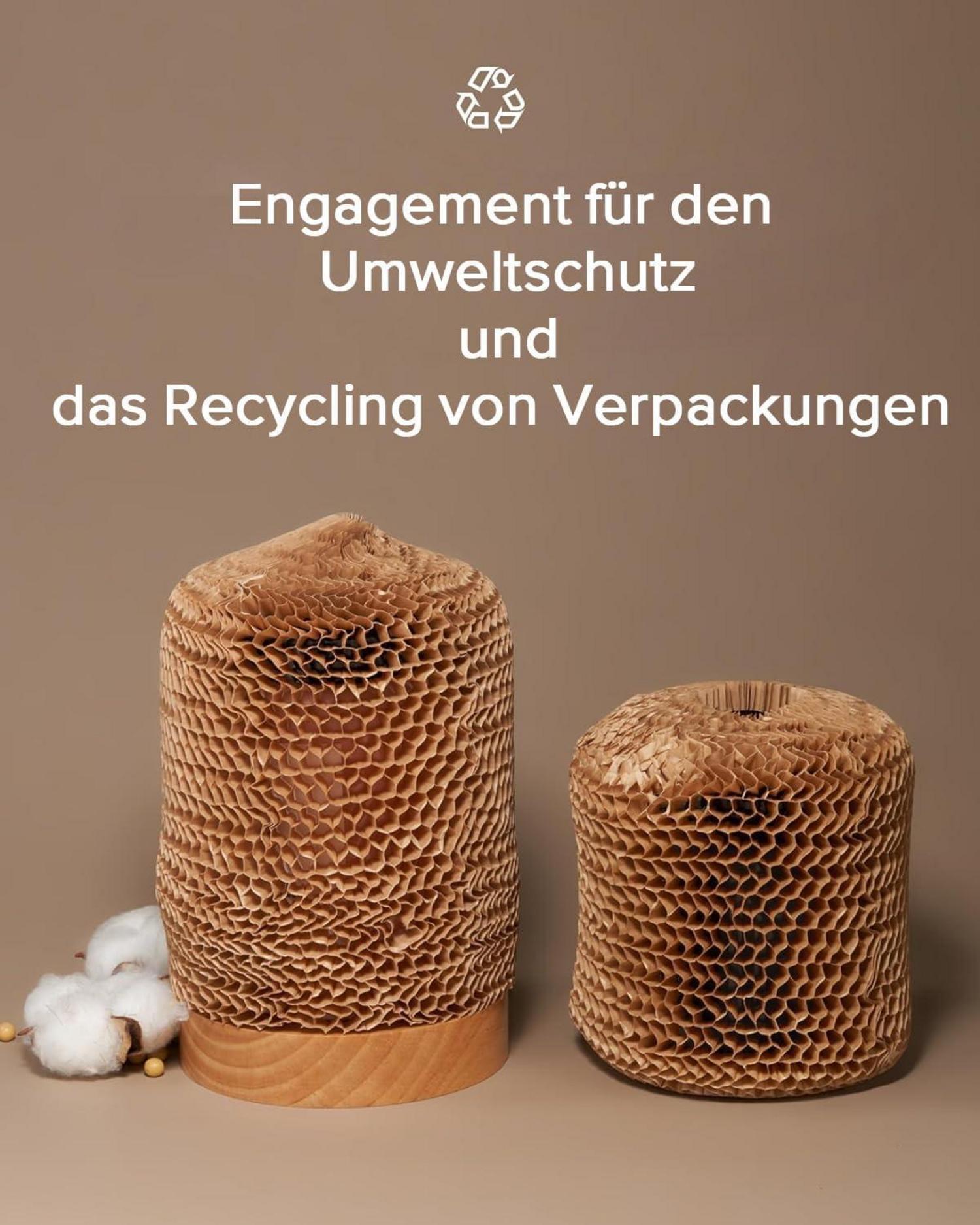 Vanille Soja-Kerze 550g, große Brenndauer, Bio-Wachs, Aromatherapie-Geschenk