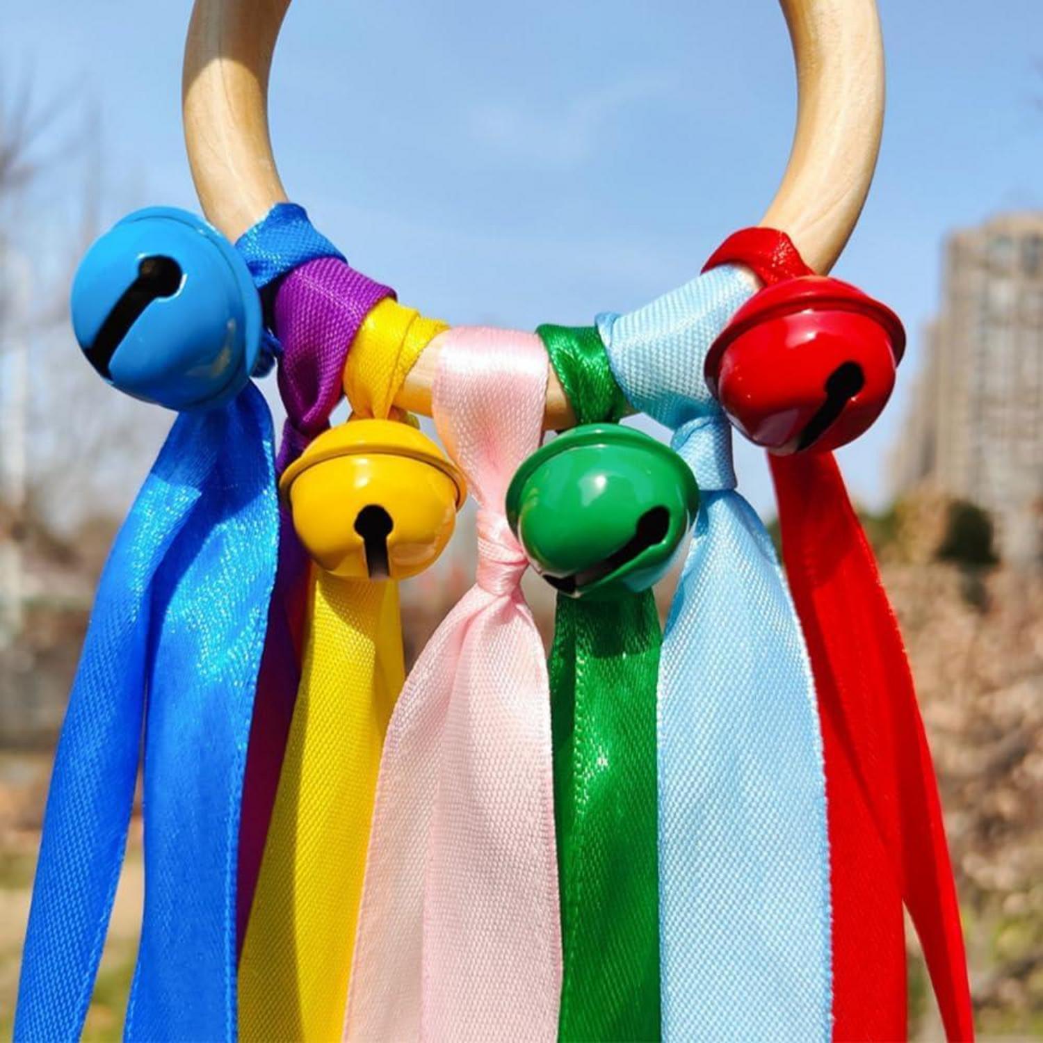 6er Pack Polyester Satinband 20mm x 22m - Bunte Geschenkbänder für