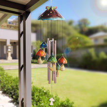 Pilz Garten Windspiel Klare Töne Deko