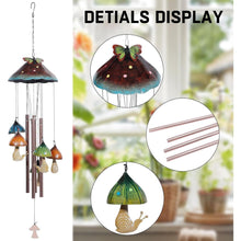 Pilz Garten Windspiel Klare Töne Deko