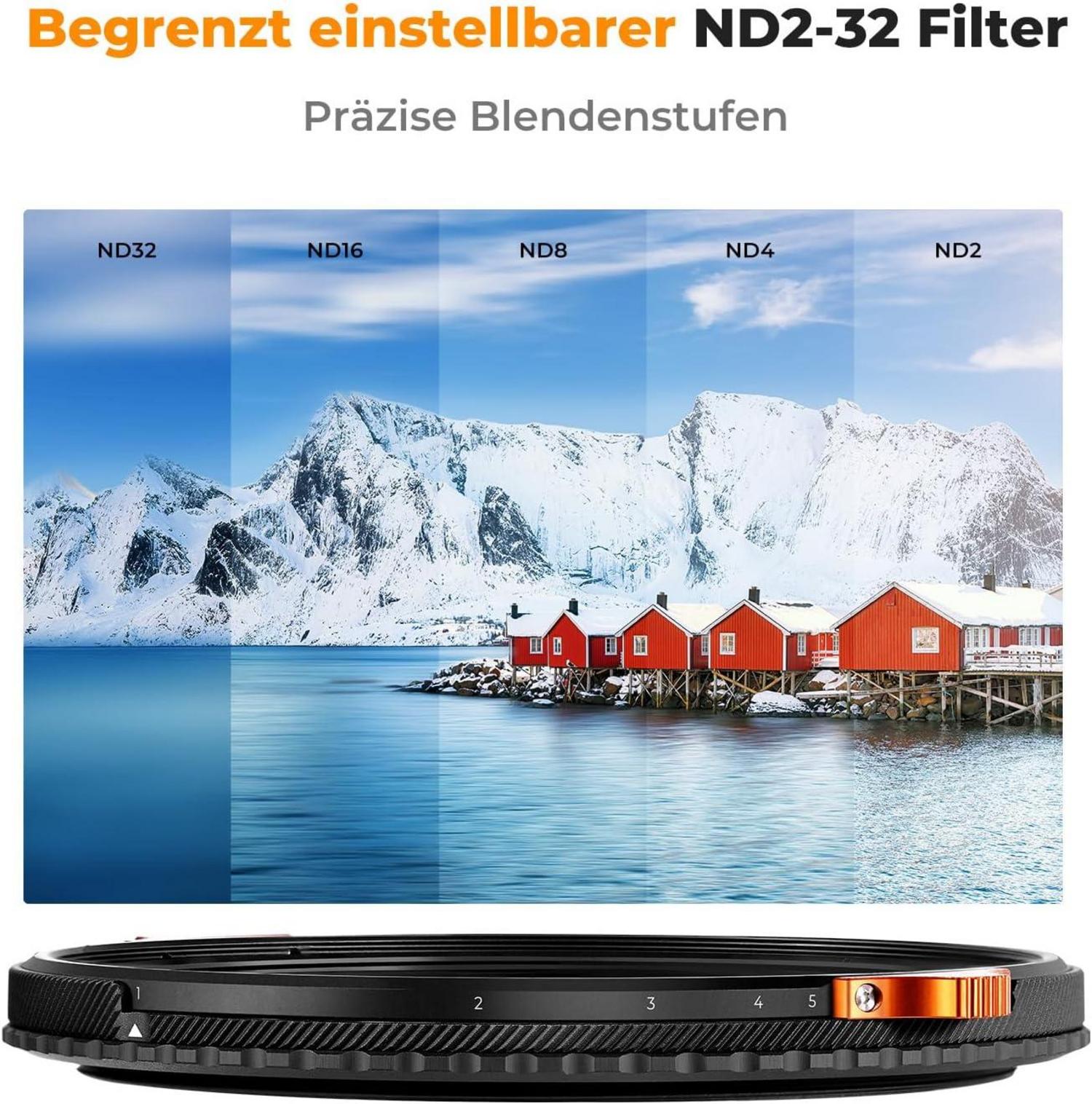 67mm True Color ND/CPL 2-in-1 Filter für Videoaufnahmen