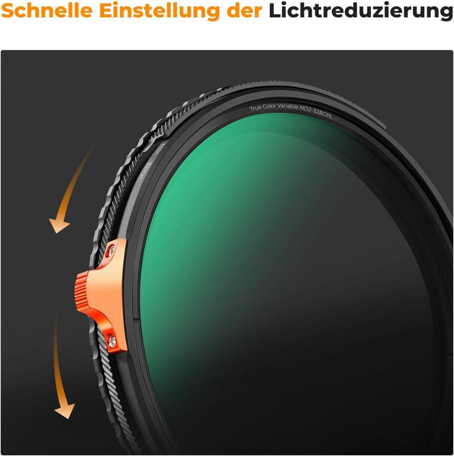 67mm True Color ND/CPL 2-in-1 Filter für Videoaufnahmen