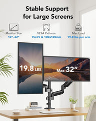 HUANUO Monitor Halterung 2 Monitore 13-32 Zoll
