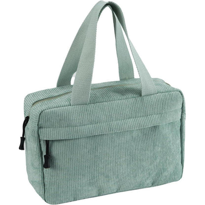 Jiliyote Kulturtasche Cord Damen Groß Grün