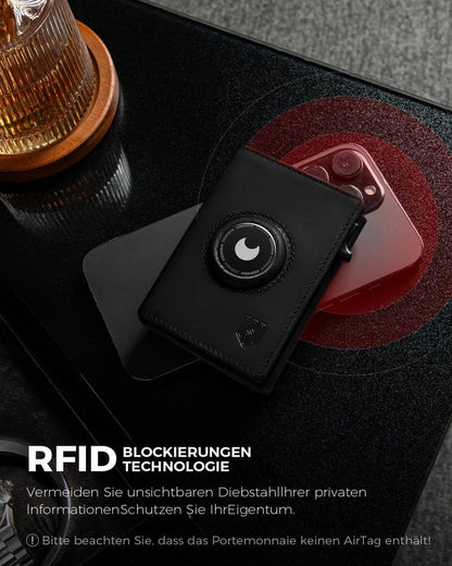 DODENSHA® MagSnap RFID Wallet Herren mit Schutz I Smart Wallet für 10+ Karten I