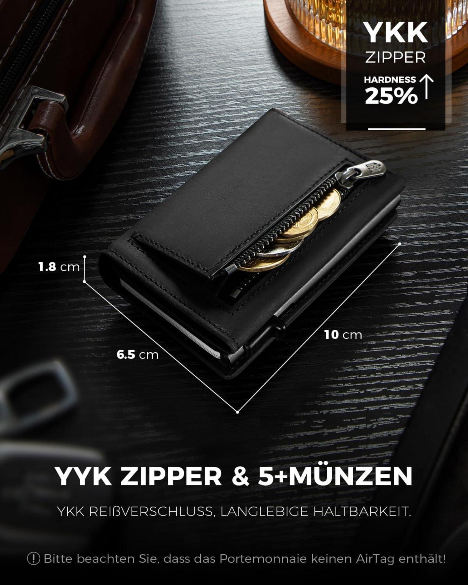 MagSnap Airtag Wallet Herren RFID Schutz Kartenetui Smart Wallet