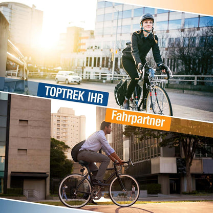 Fahrradsattel Memory-Schaum Herren Damen bequem für Fahrrad MTB City E-Bike