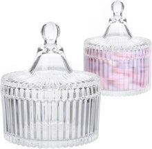 Süßigkeiten Glas Dose Set Vintage Kristall Bonboniere Bonbonglas