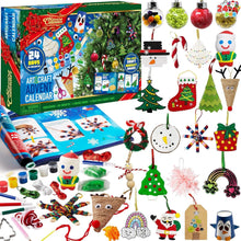 24-tägiger Weihnachts-Kunst- und Bastel-Adventskalender 2023