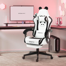 Dowinx Gaming Stuhl - Süße Panda Edition, Ergonomisch mit