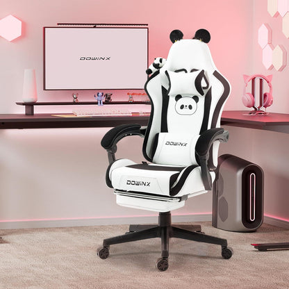 Dowinx Gaming Stuhl - Süße Panda Edition, Ergonomisch mit