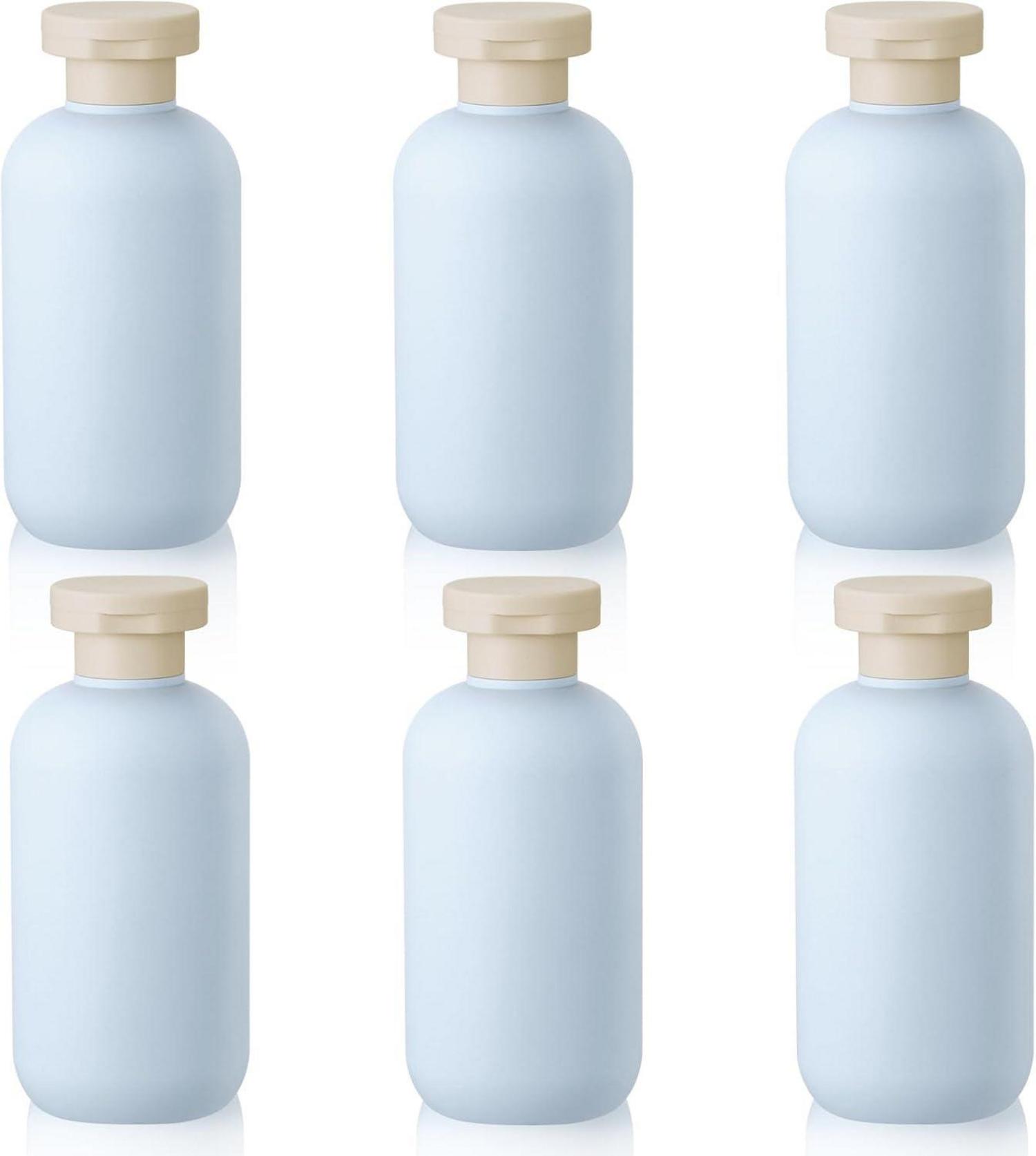 Nachfüllbare Kunststoff Reiseflaschen Set 200ml Hellblau