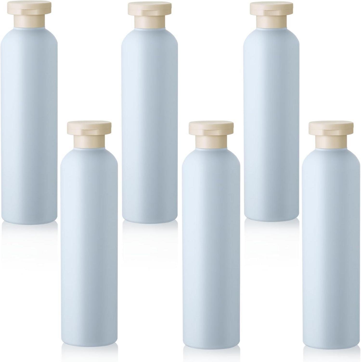 Nachfüllbare Kunststoff-Reisebehälter: 260ml Set, Hellblau