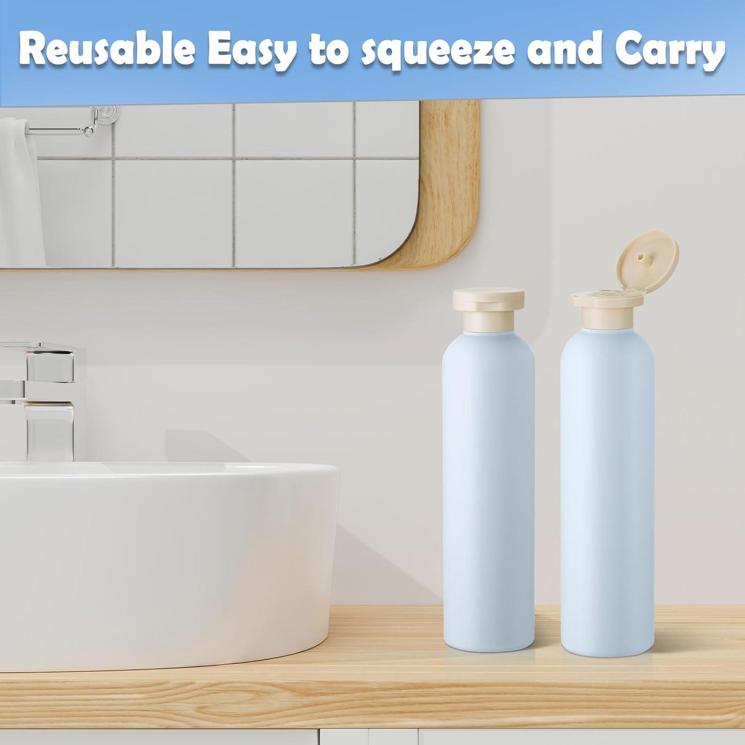 Nachfüllbare Reiseflasche für Shampoo Conditioner Duschgel Cremes 260ml