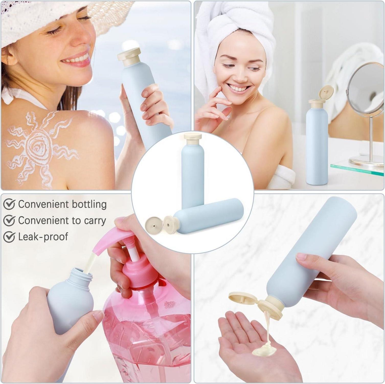 Nachfüllbare Reiseflasche für Shampoo Conditioner Duschgel Cremes 260ml