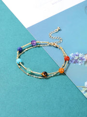 Chakra Armband Heilstein Partnerarmband Yoga Meditation