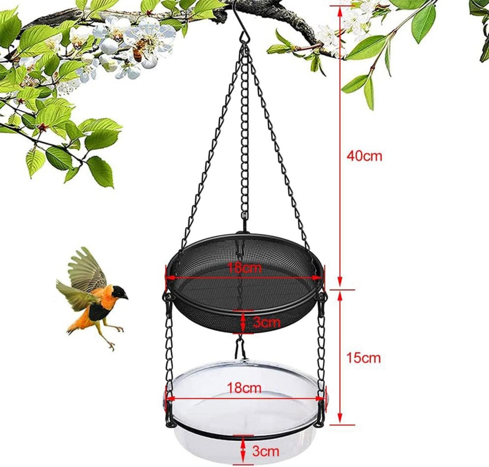 Vogelfutterstation mit Ständer für Wildvögel