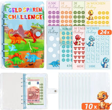 Spar Challenge Set für kleine Budgetplaner - 8 Sparchallenges - Budget