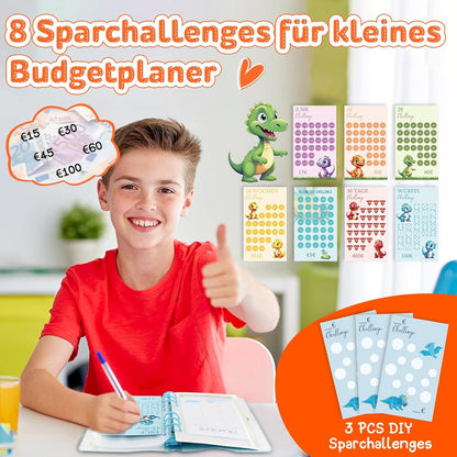 Spar Challenge Set für kleine Budgetplaner - 8 Sparchallenges - Budget