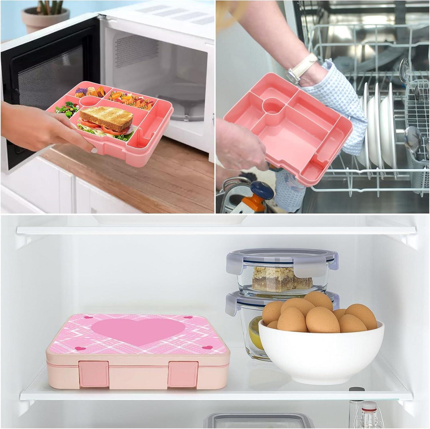 Brotdose Kinder Bento Box Lunchbox Auslaufsicher Jausenbox Snackbox Kindergarten