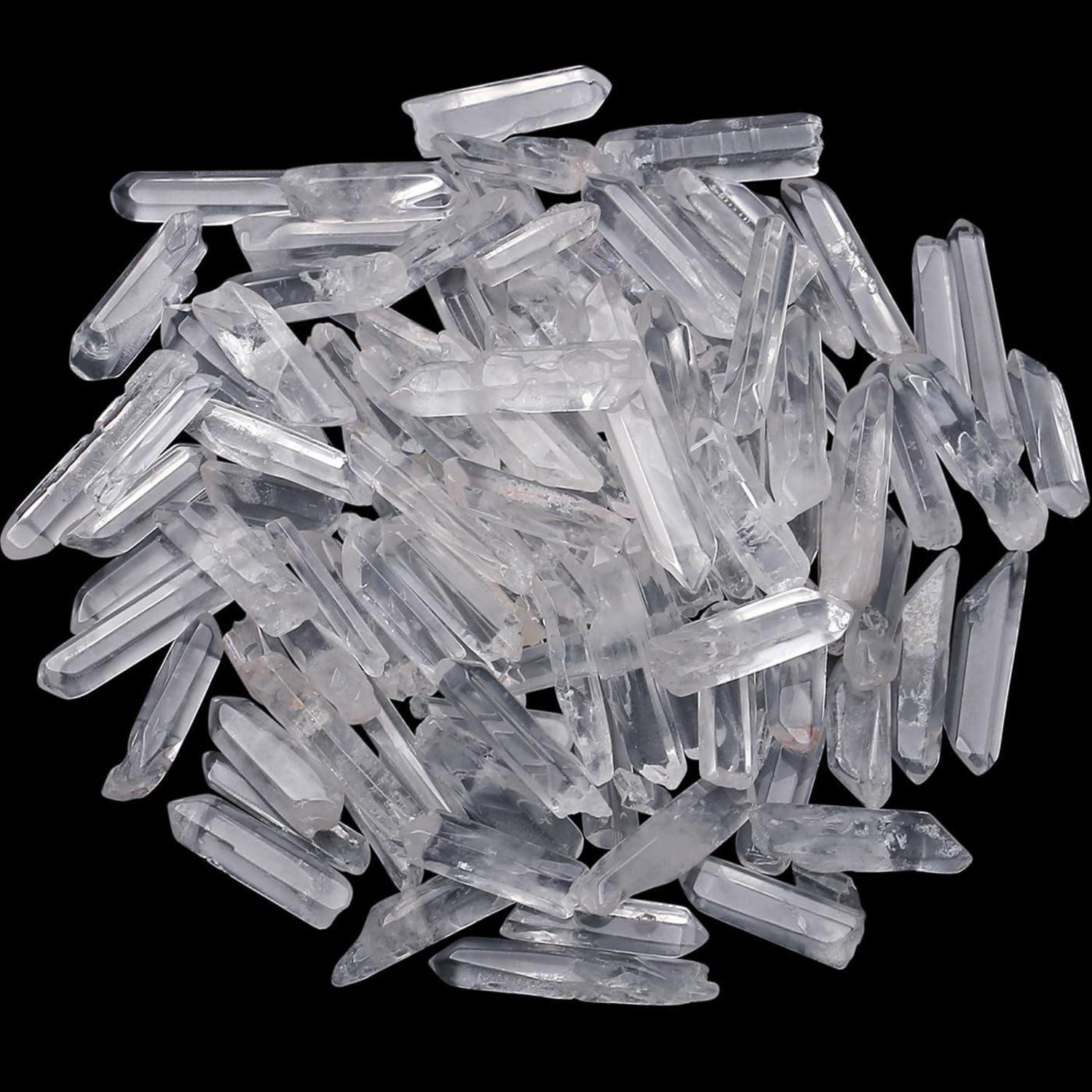 Naturstein Bergkristall Irregulär Punkte Kristalle DIY Schmuck