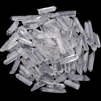 Naturstein Bergkristall Irregulär Punkte Kristalle DIY Schmuck