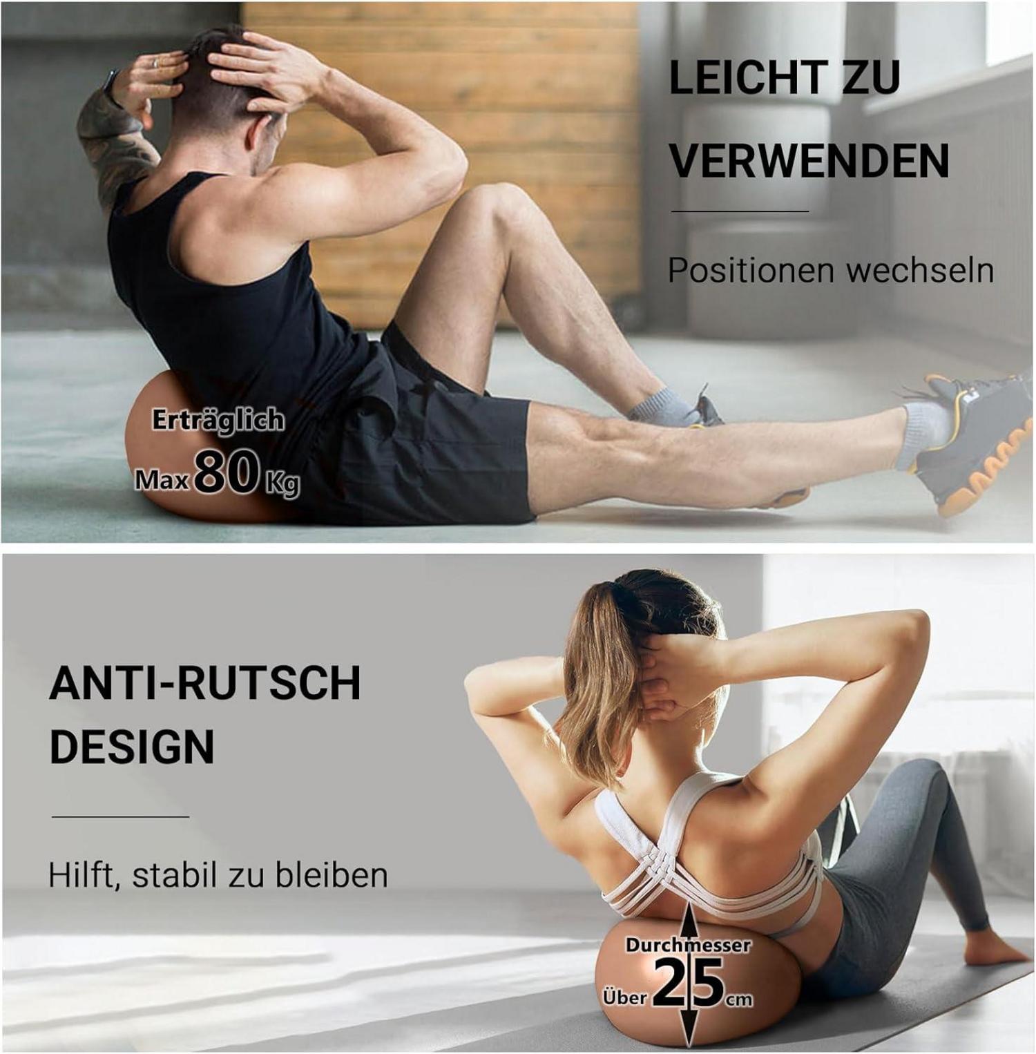 Gymnastikball Pilates Ball 25cm Yoga Ball Baby Soft Rutschfest