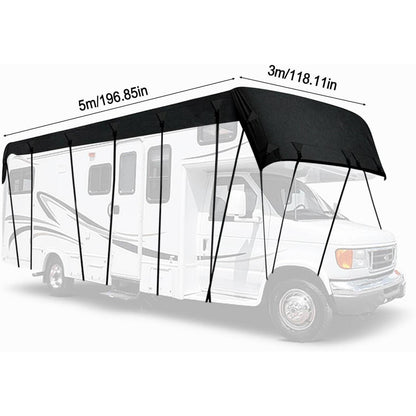 Wohnmobil Dachabdeckung 5x3m | Wetterfest, Atmungsaktiv & UV-Schutz