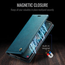 Samsung Galaxy S24 Handyhülle Leder Tasche Magnet Kartenfach